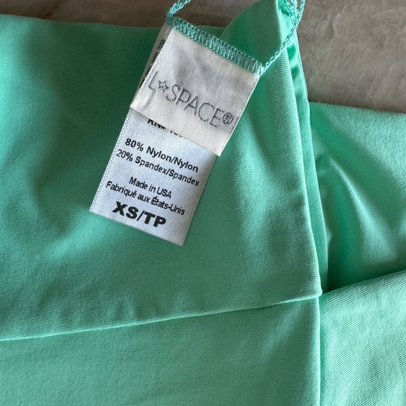 NWOT L*Space Parker Top‎ in Spearmint Teal - Picture 5 of 7